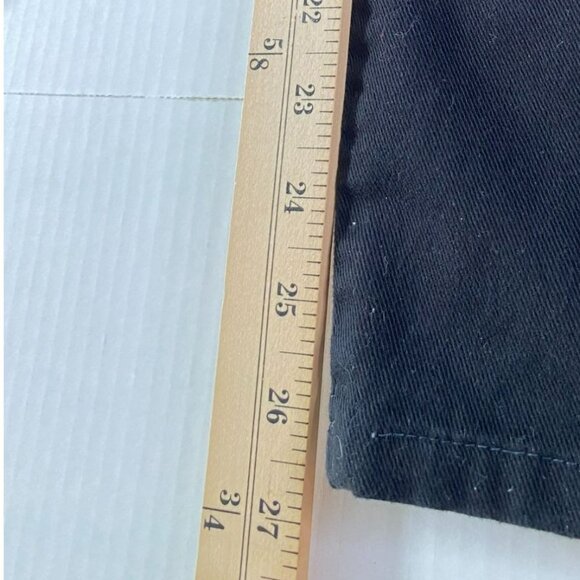 Gloria Vanderbuilt Womens Black Stretch Straight Leg Jeans Size 24 Western Biker - Picture 7 of 9